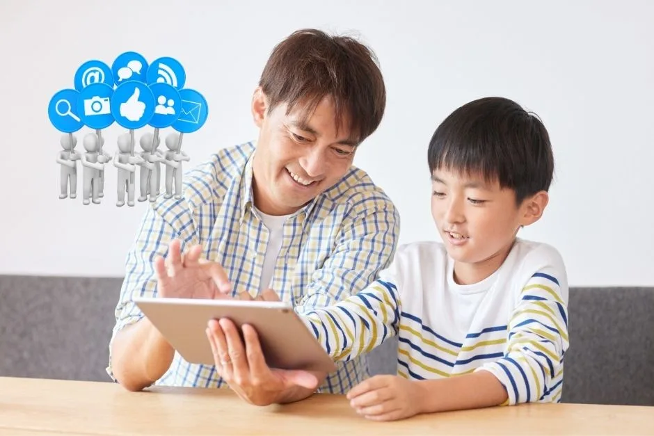 Redes sociales y niños - Mamas360