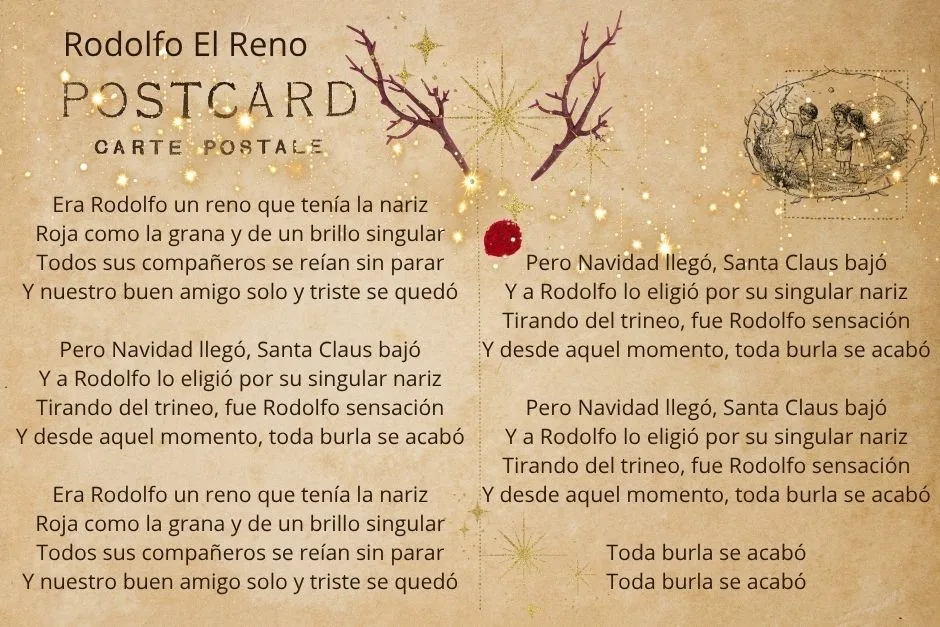 Villancico Rodolfo El Reno - Tradición Familiar 5 Revista Digital mamas360 Embarazo y Maternidad (1)